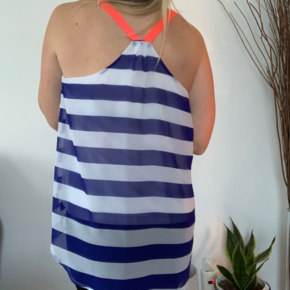 Akira Striped Tank Top - Picture 3 of 5